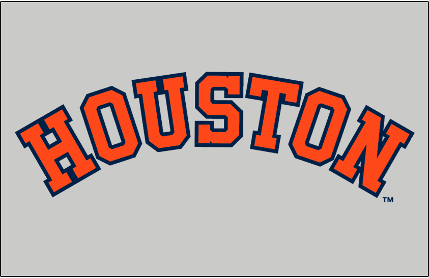 Houston Astros 1971-1972 Jersey Logo fabric transfer